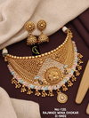 Brass High Gold Rajwadi Mina Chokar Set Wholesale Shop In Surat